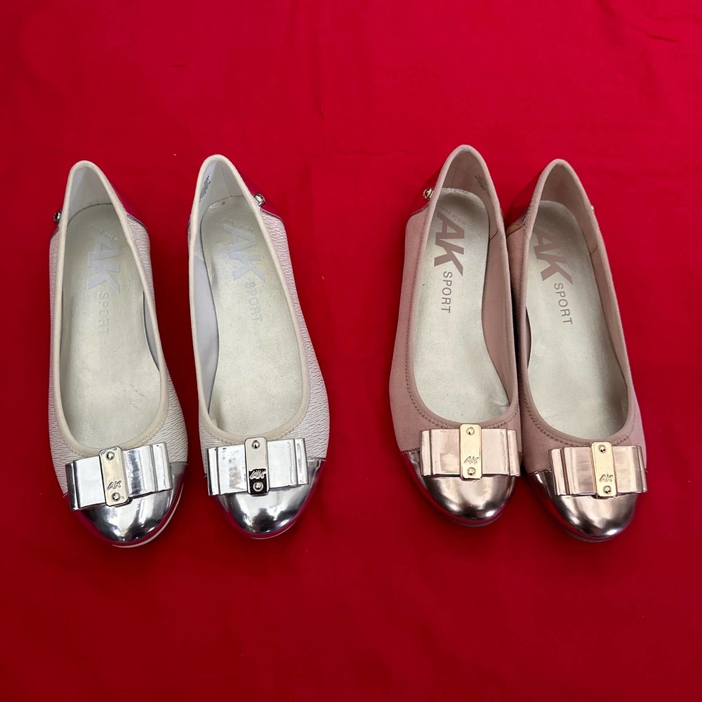 Women’s Ann Kline spirt Flats shoes 2 pair size 61/2 M